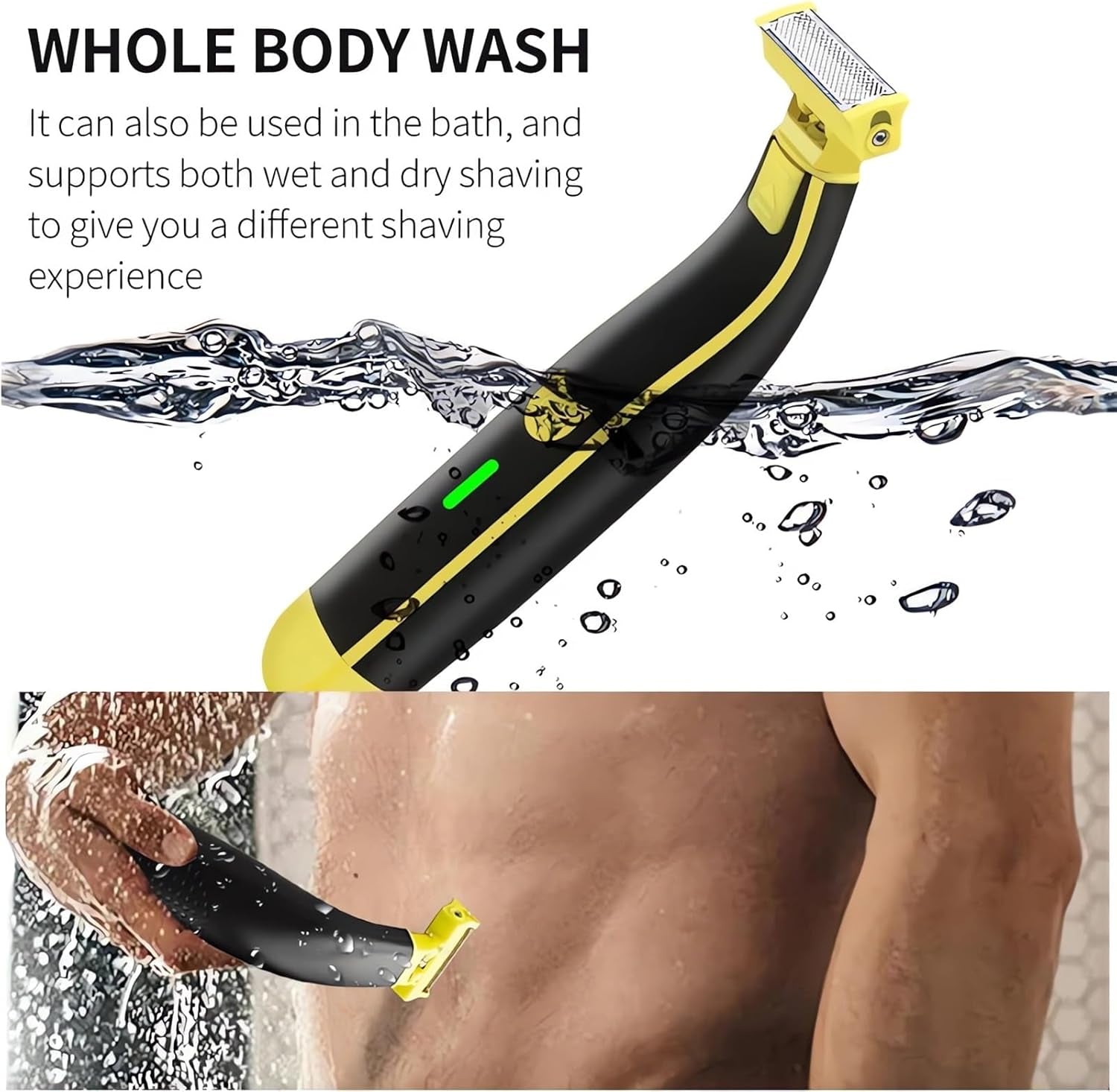 Wet and Dry Electric Shaver - 2024 New Close Electric Razors for Men Women Shaving Face, Rechargeable Waterproof Mens Beard Mustache Trimmers for Face and Body Facial Hair Razor Leg Shavers (Shaver)