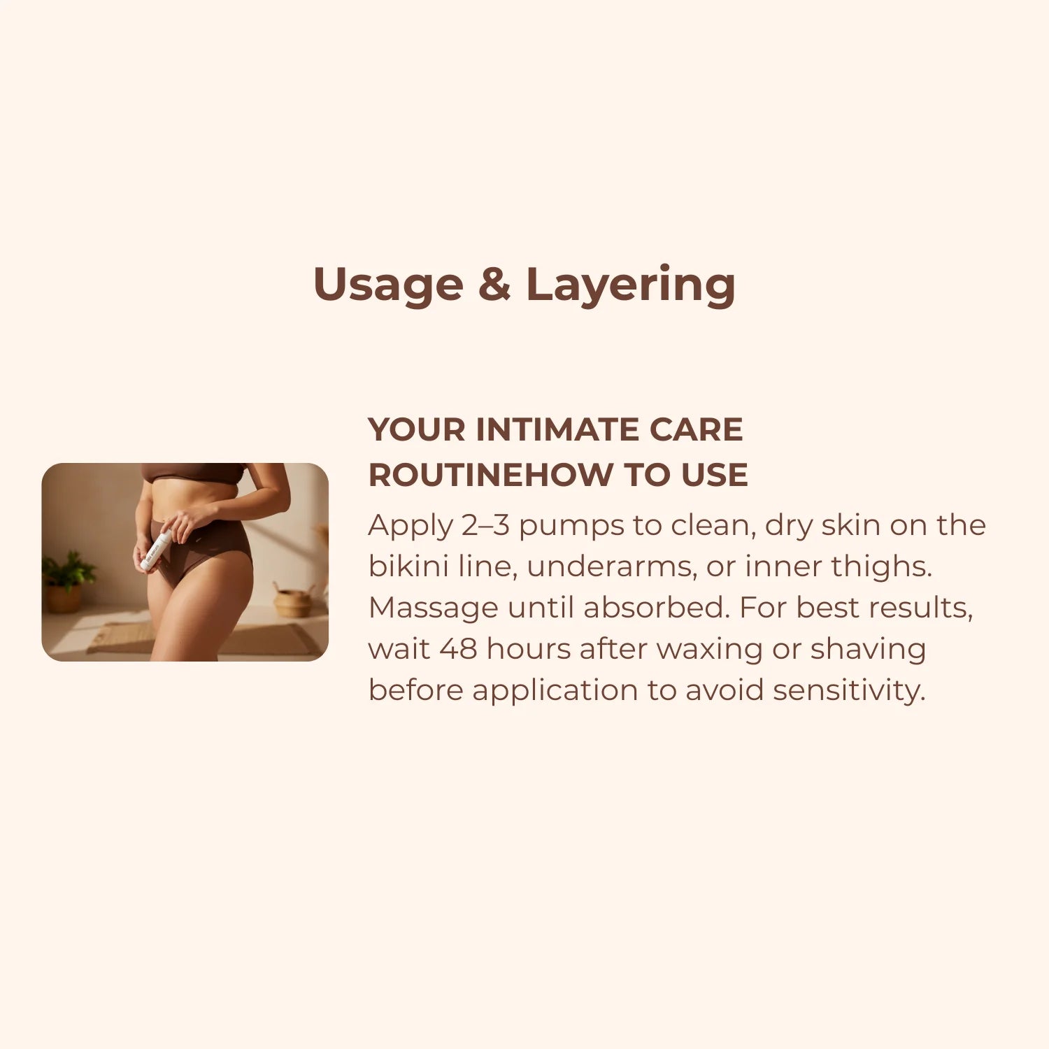 BBL Serum - 3-In-1 Bikini Line Serum - Designed for Ingrown Hairs, Dark Spots, Razor Bumps, and Irritation